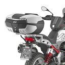 ジビ(GIVI) MONOKEY トップケース V58 MAXIA5 限定パールホワイト+クリアリフレクター V58WLTD