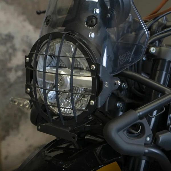 ロイヤルエンフィールド ヒマラヤ 450 タイプ1 ヘッドライトガード ブラック ZANA Motorcycles