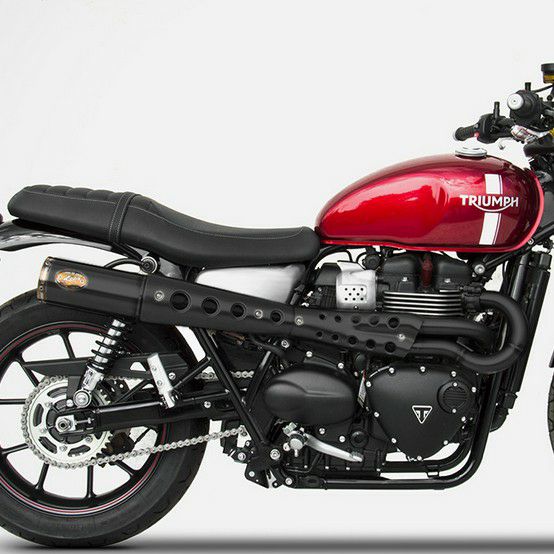 ★エントリーでポイント10倍★スピードツイン900 ストリートツイン 16- フルエキゾーストマフラー レース用 