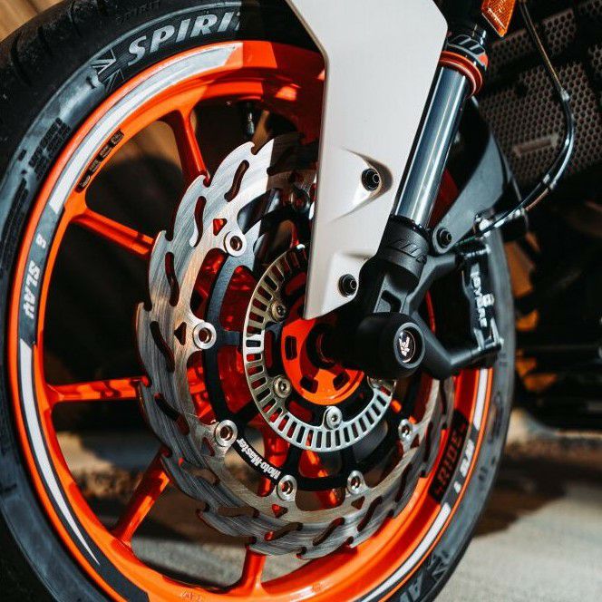KTM デューク 125/250/390 24- フロント アクスルスライダー BAGOROS(バゴロス)