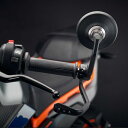 KTM 125DUKE 24- バーエンドミラー&プロテクターキット ブラック 左右セット エボテックパフォーマンス