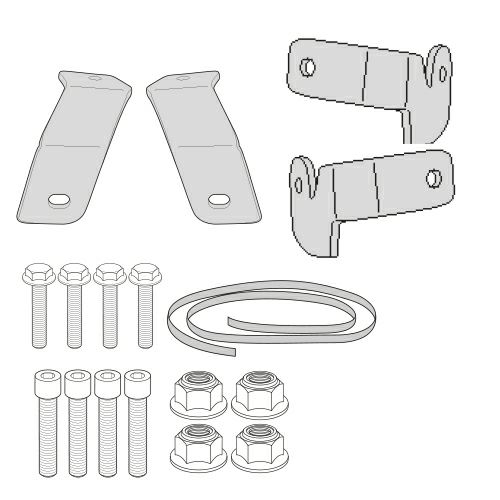NC750S/NC750X 16-20 サイドケースホルダー用 サポートキット GIVI(2)