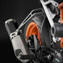 KTM 125DUKE 17-23 マフラーステー ブラック エボテックパフォーマンス