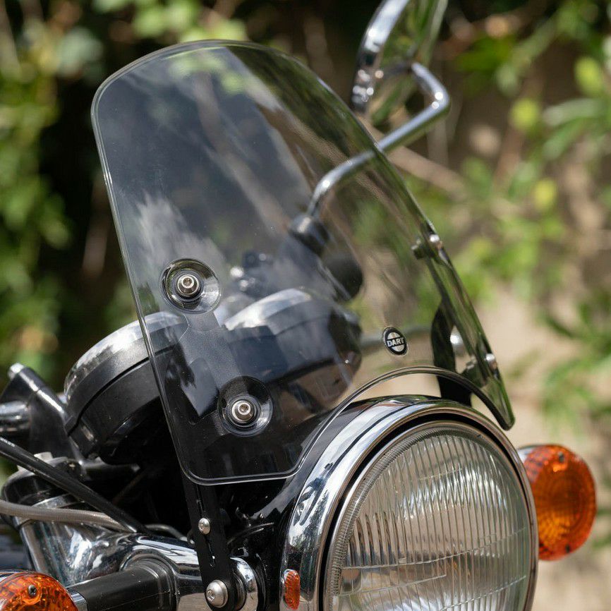W650/W800 〜2018 スクリーン クラシックS3 ライトスモーク DART FLYSCREEN