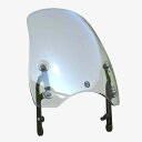 インターセプター650/コンチネンタルGT650 スクリーン マーリンS3 ライトスモーク DART FLYSCREEN(2)