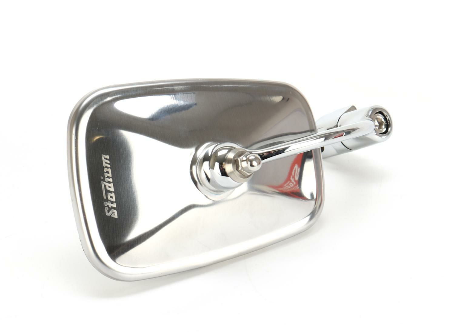 ロイヤルエンフィールド ヒマラヤ450/ゲリラ450 スタジアム ステンレス バーエンドミラー 角型タイプ Hitchcocks Motorcycles