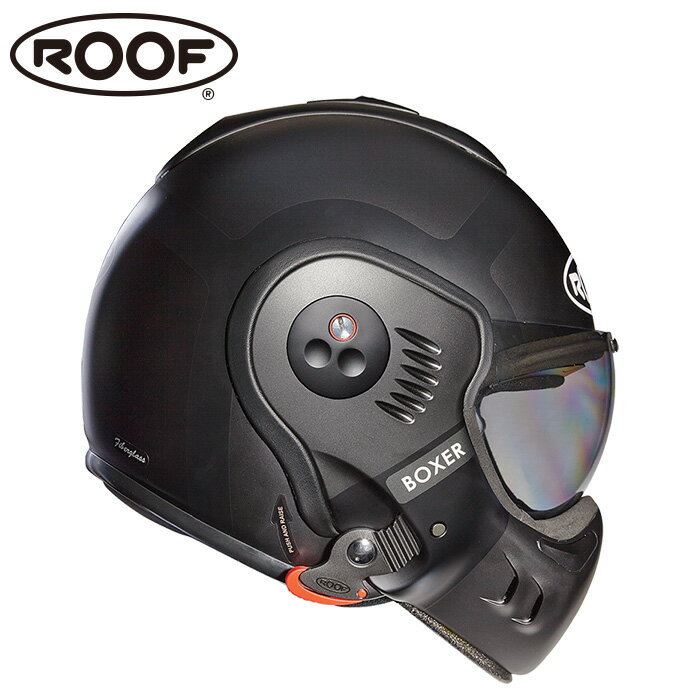 【楽天市場】【ルーフ/ROOF】BOXER V8 BOND ボクサー ボンド マットチタニウム×ブラック システムヘルメット バイク