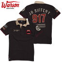 【ワーソンモータース/Warson Motors】SIFFERT 917 シフェール917 ポロシャツ メンズ 半袖 オマージュモデル