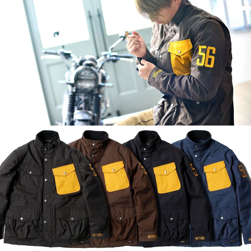 56デザイン ジャケット ウィンター サファリ ジャケット バイク ウェア アウター 56design WINTER SAFARI JACKET