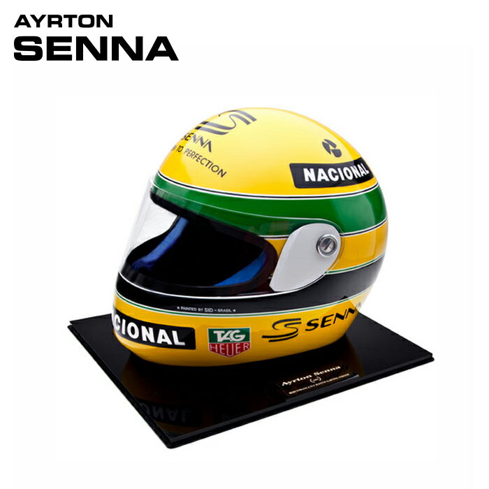 アイルトンセナ 模型 SID MOSCA 1/1 1993年 elf Master karting Indoor レプリカヘルメット モータースポーツ 雑貨 AyrtonSenna