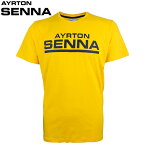 【アイルトン セナ/Ayrton Senna】アイルトン・セナ レーシング シグネチャー Tシャツ メンズ 半袖 ロゴ【3】【S03】【P20】