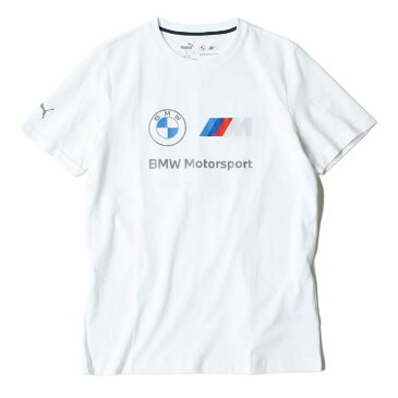 【あす楽】【BMW PUMA/ BMW プーマ】BMW PUMA M モータースポーツ ロゴ Tシャツ メンズ 半袖 ロゴ