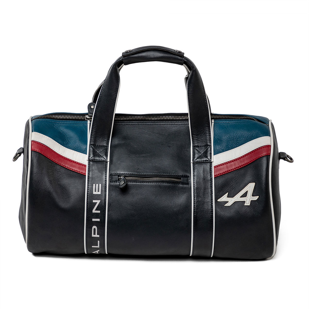 ボストンバッグ クラシック レジェンド モータース アルピーヌ A424 スポーツ レザーバッグ 車 バッグ ..