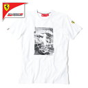 フェラーリ Tシャツ スクーデリア フェラーリ シールド コラージュ Tシャツ モータースポーツ ウェア Ferrari