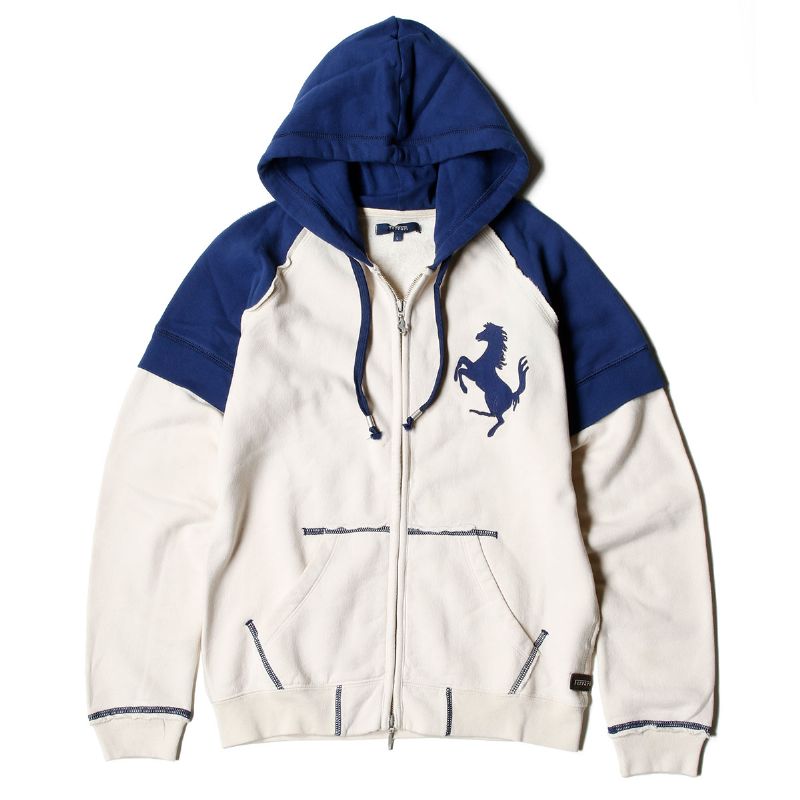 フェラーリ フーディ ウィメンズ ビッグプリント ホース フード セーター モータースポーツ ウェア Fer..