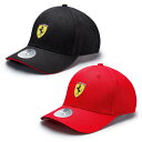 フェラーリ 帽子 スクーデリア フェラーリ スモール スクデット ロゴ クラシック ベースボール キャップ モータースポーツ 雑貨 Ferrari