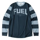 MXジャージ フューエル モーターサイクル グレー ストライプ エンデューロ ジャージ バイク ウェア トップス Fuel Motorcycles ”GREY STRIPES” ENDURO JERSEY