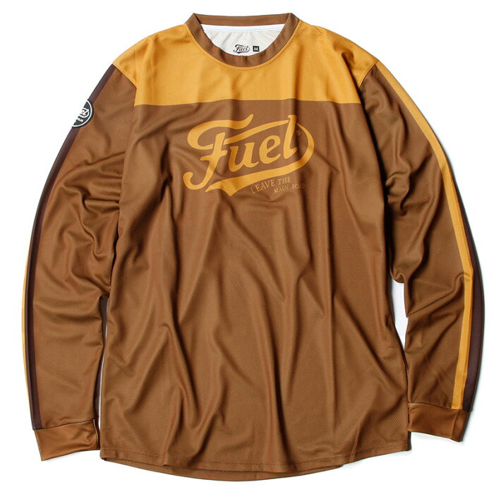 【あす楽】【フュエル ビスポーク モーターサイクル/Fuel Bespoke Motorcycles】MARATHON JERSEY メンズ ジャージ 長袖 Tシャツ