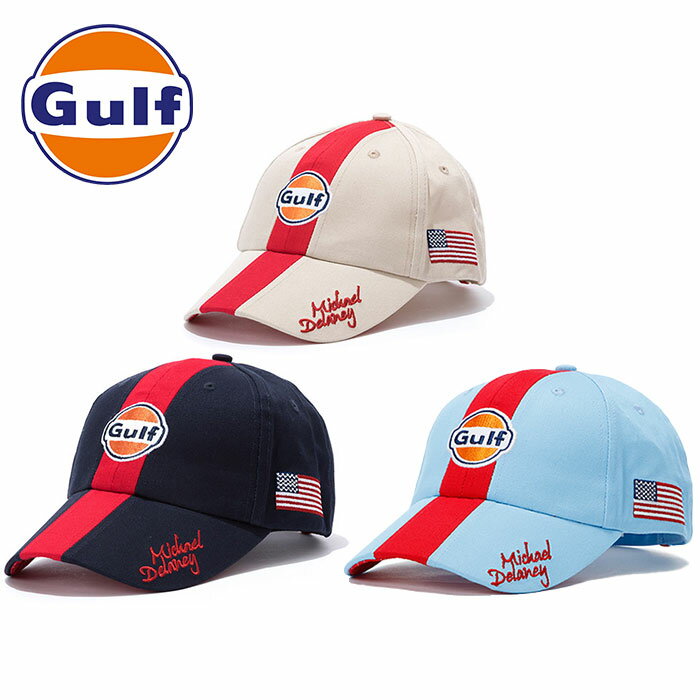 ガルフ 帽子 M.ディレイニー キャップ 車 雑貨 GULF