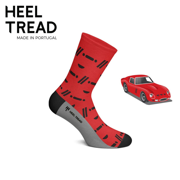 靴下 ヒールトレッド GTO モータースポーツ 雑貨 ソックス HEEL TREAD