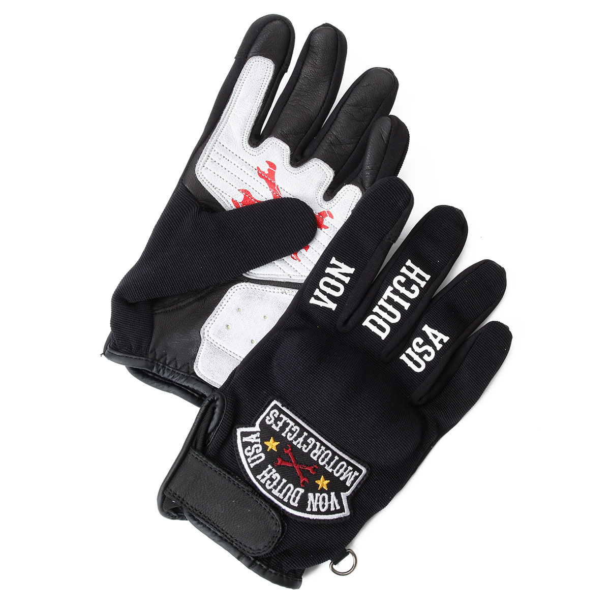 ヘルストン 3シーズングローブ キー グローブ × Von Dutch バイク helstons KEY GLOVES x Von Dutch