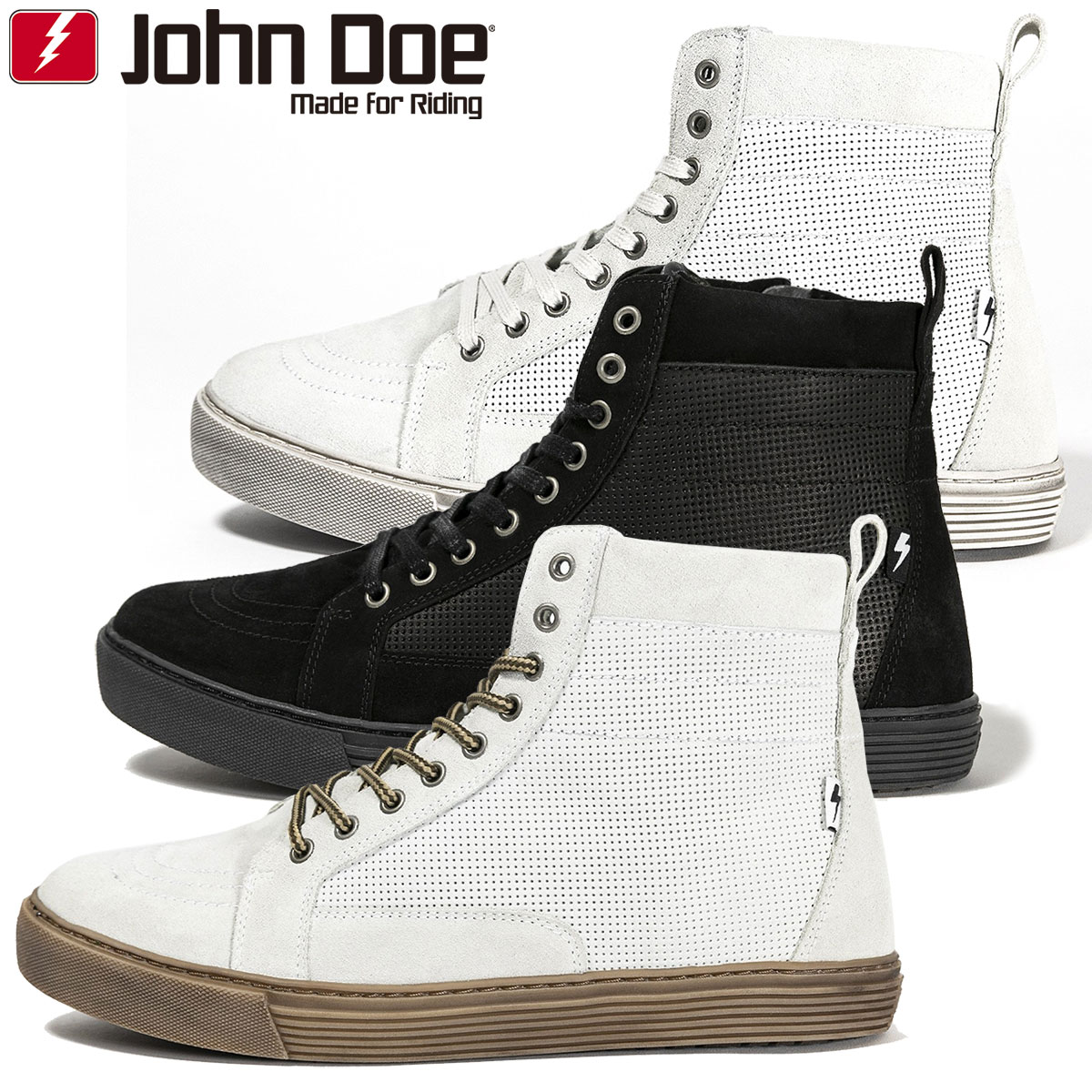 【ジョンドゥー/JohnDoe】JOHNDOEamp;#174;XTMKEVLARBOOTSMENrdquo;Neordquo;スニーカースタイルスエード・キャンバスライディングシューズバイクスリーポイントプロテクション撥水・透湿性