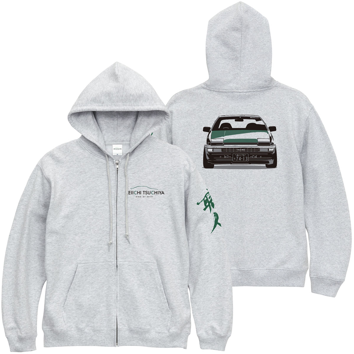 土屋圭市 フーディ KING パーカー モータースポーツ ウェア Keiichi Tsuchiya KING PARKA