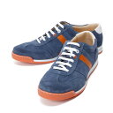 リネア ディ コルサ スニーカー ハラマ ネイビー オレンジ 車 ドライビングシューズLinea di Corsa JARAMA NAVY ORANGE