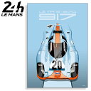 ルマン 24 ポスター ポルシェ 917K ガルフ ル・マン 1970 ポスター 車 雑貨 Le M ...