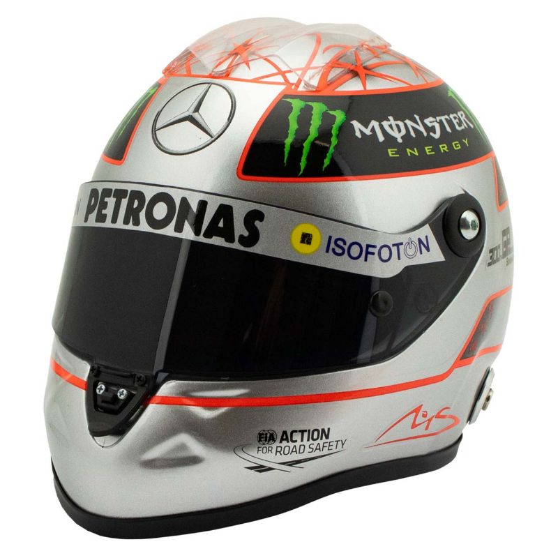 ミハエル シューマッハ 模型 1/2スケール 2012 ベルギーGP 300th ヘルメット モータースポーツ 雑貨 Michael Schumacher