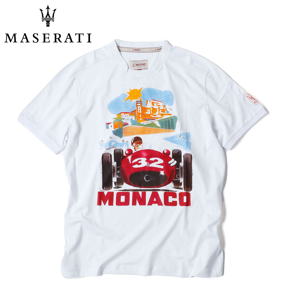 マセラティ Tシャツ マセラティ クラシケ グランプリ Tシャツ 車 ウェア MASERATI