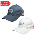 ミッレ ミリア Mille Miglia モータースポーツキャップ 帽子 キャップ ORIGINAL LOGO CAP 2018 ファッション
