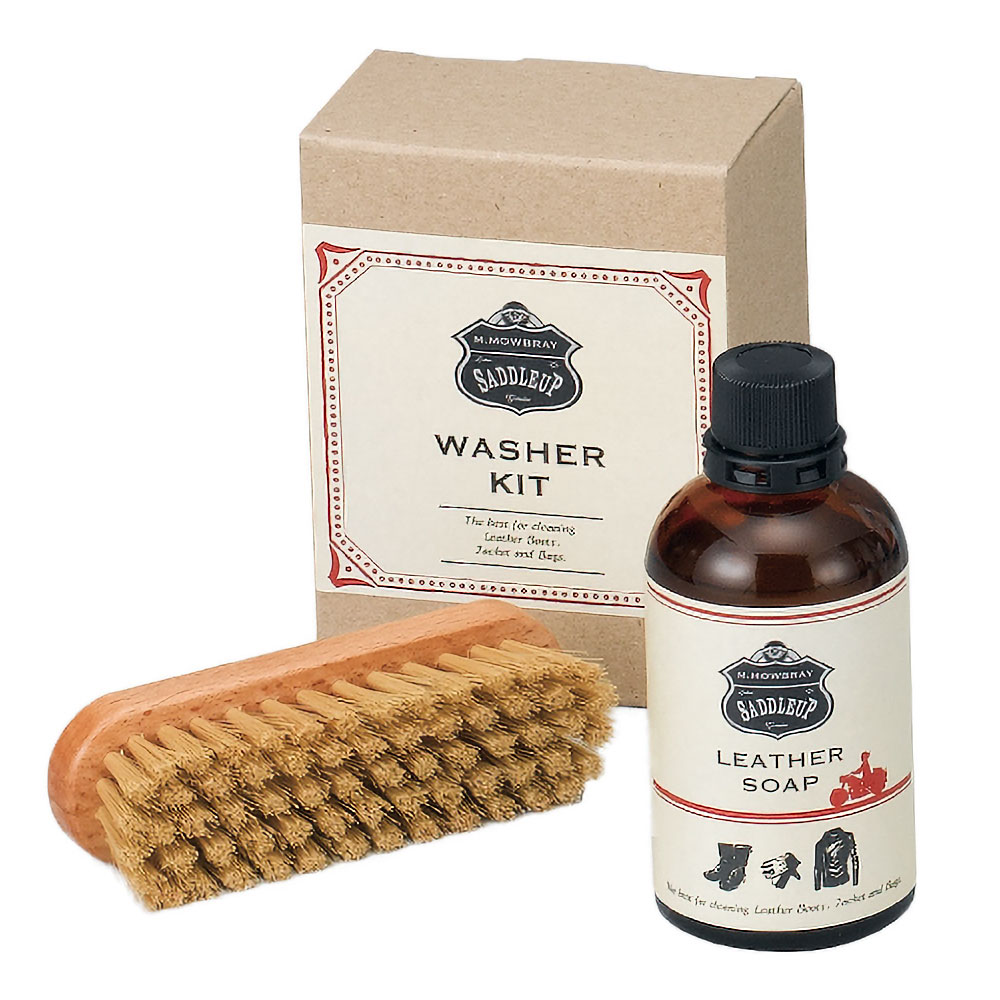 レザーケア M.モゥブレィ サドルアップ ウォッシャーキット バイク 雑貨 M.MOWBRAY