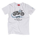 Tシャツ マリア ライディング カンパニー オールド スクランブラー Tシャツ バイク ウェア トップス Maria Riding Company Old Scrambler T-shirt