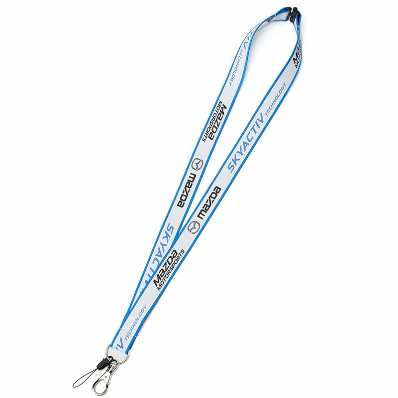 雑貨 エムゼットレーシング マツダ MSネックストラップ モータースポーツ MZRacing
