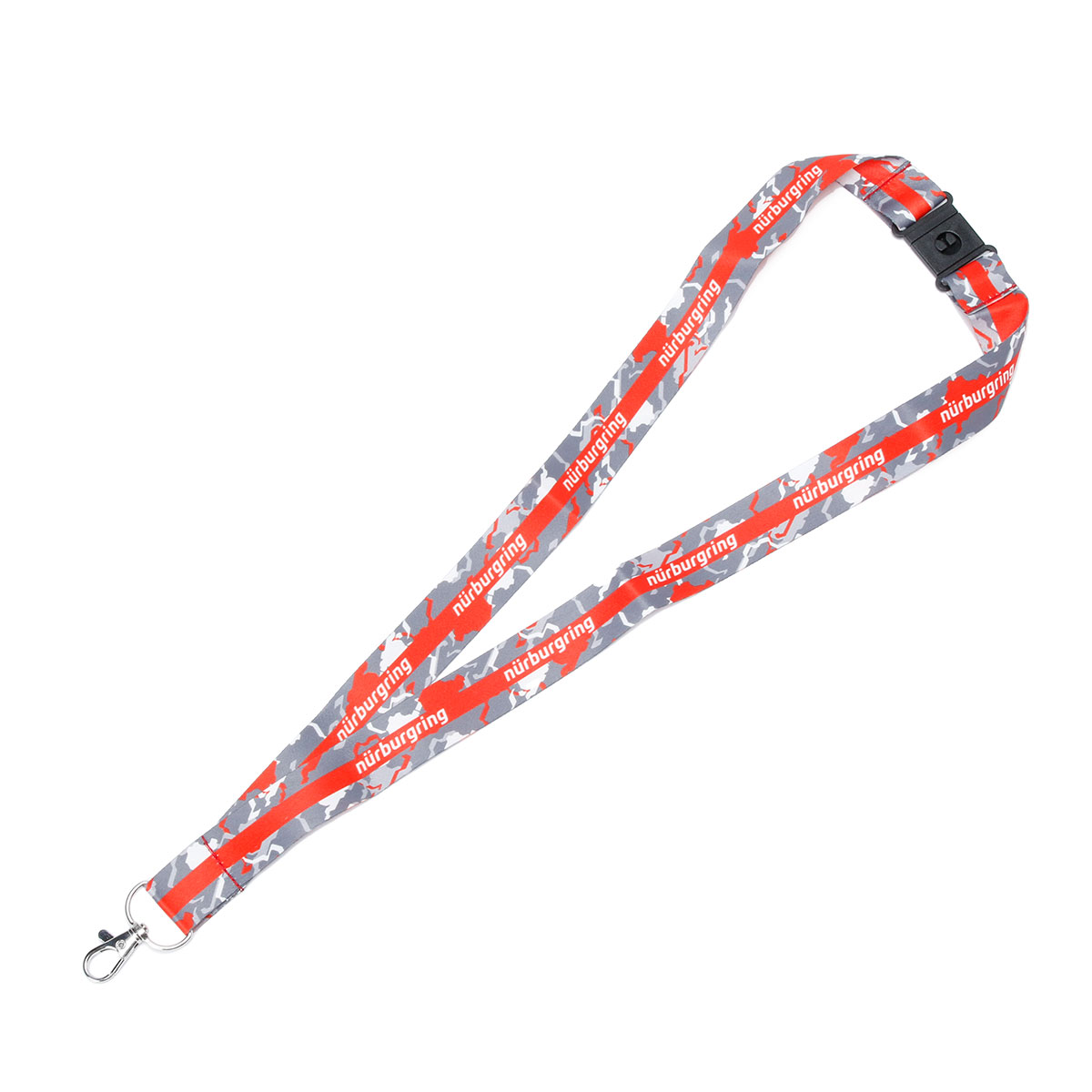 ニュルブルクリンク ランヤード モータースポーツ 雑貨 Nurburgring JLANYARD RED