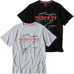 ニュルブルクリンク Tシャツ N&#252;rburgring Racetrack Tシャツ モータースポーツ ウェア Nurburgring