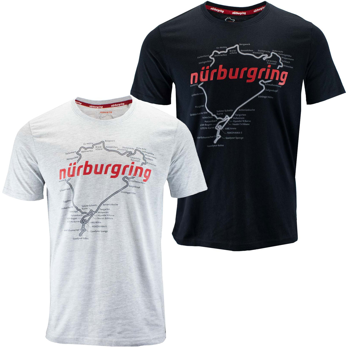 ニュルブルクリンク Tシャツ ニュルブルクリンク RACETRACK Tシャツ モータースポーツ ウェア Nurburgring