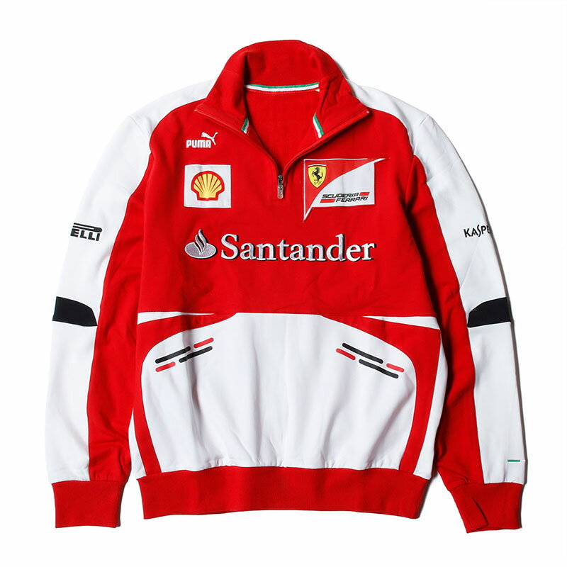 ニット オンリーワン レジェンド コレクション スクーデリア フェラーリ 2013 チーム支給品 ハーフジップ セーター モータースポーツ ウェア ONLY ONE LEGEND COLLECTION
