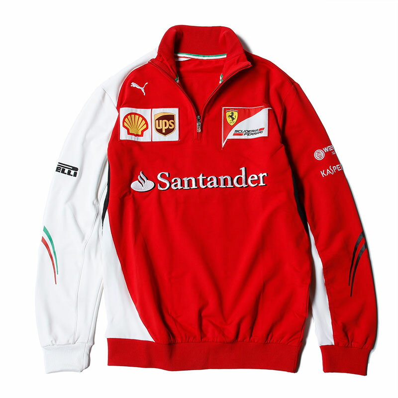 ニット オンリーワン レジェンド コレクション スクーデリア フェラーリ 2014 チーム支給品 ハーフジップ セーター モータースポーツ ウェア ONLY ONE LEGEND COLLECTION