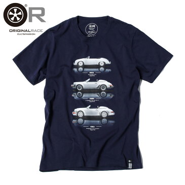 【あす楽】【オリジナル レース/Original Race】SPEEDSTER Tシャツ ポルシェ356、930、964 プレミアムコットンジャージ素材 イタリア製