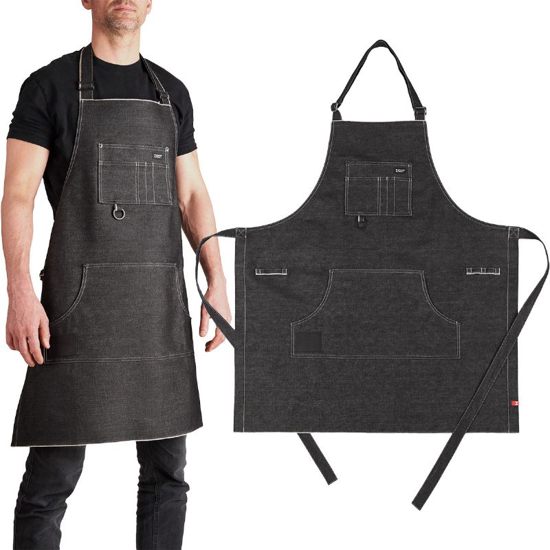 雑貨 パンドモト アルベルト エプロン ブラック バイク Pando Moto Albert Apron Black 1