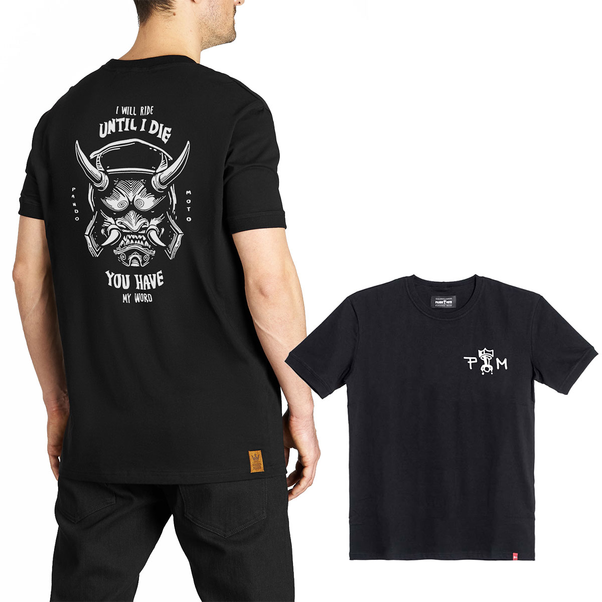 Tシャツ パンドモト マイク ティル ダイ 1 Tシャツ バイク ウェア トップス Pando Moto MIKE TILL DIE 1 T-Shirt