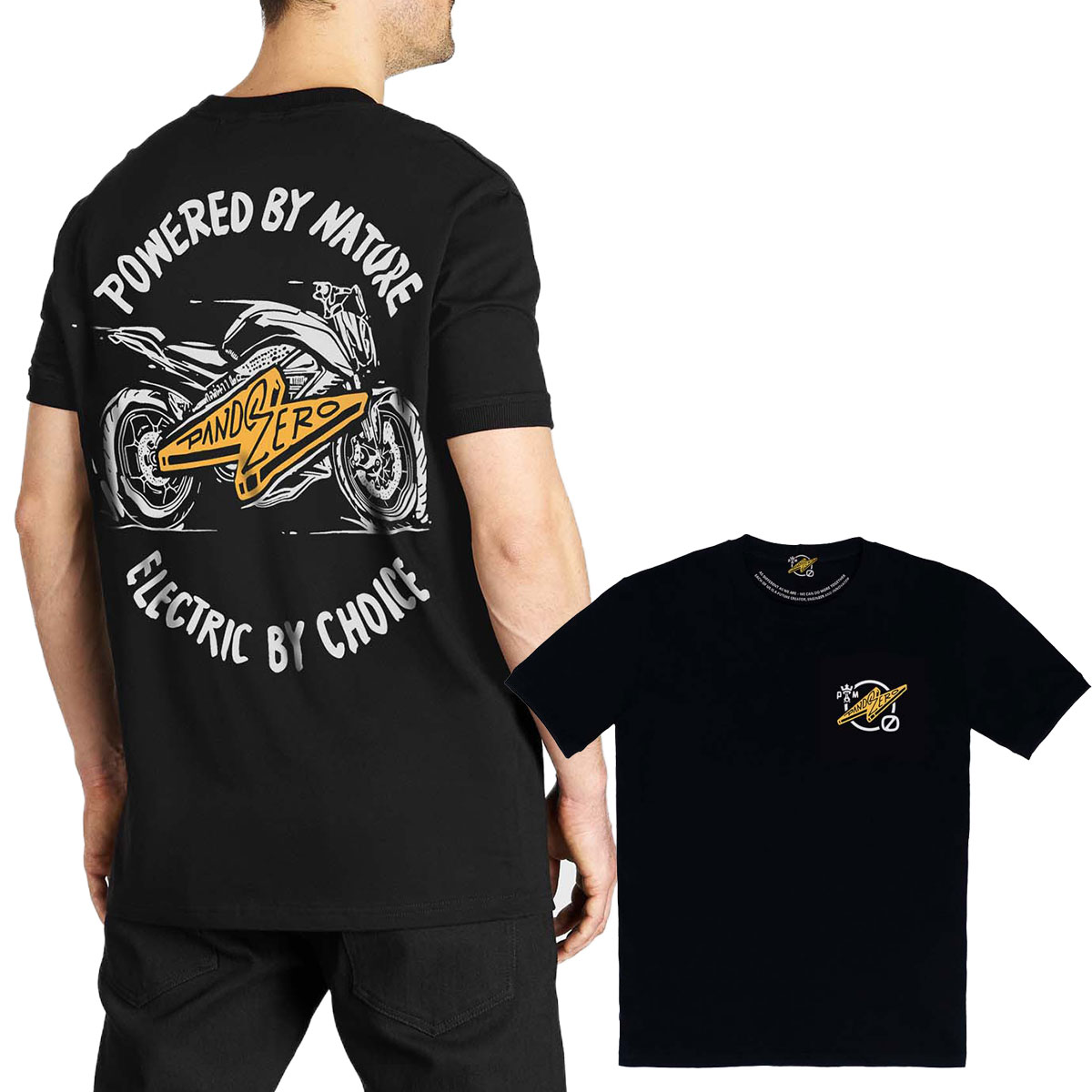 楽天MotorimodaTシャツ パンドモト マイク ゼロ 1 Tシャツ バイク ウェア トップス Pando Moto MIKE ZERO 1 – T-Shirt