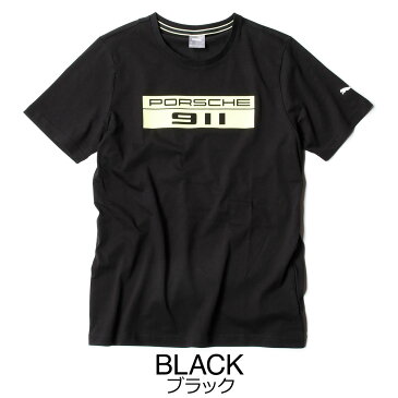 【ポルシェ/PORSCHE】ポルシェ レガシー ビッグロゴ Tシャツ メンズ 半袖 プーマ コラボレーション ポルシェ911 ポルシェレガシーコレクション