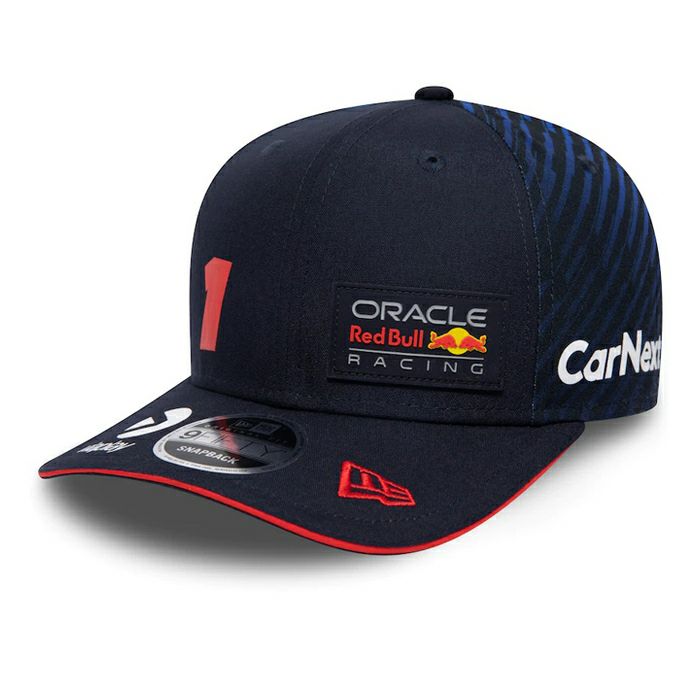 レッドブル レーシング 帽子 オラクル レッドブルレーシング NewEra 9FIFTY マックス フェルスタッペン ドライバー キャップ 2023 モータースポーツ 雑貨 Red Bull Racing