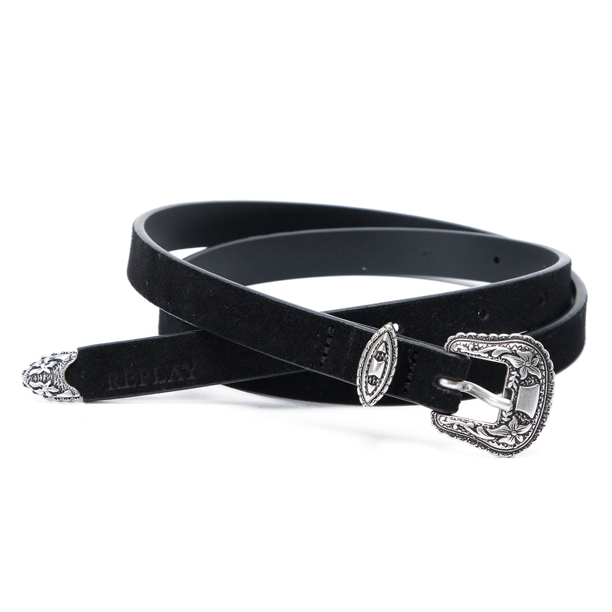 リプレイ エングレイブ バックル ベルト バイク 雑貨 REPLAY BELT WITH ENGRAVED BUCKLE