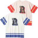 リプレイ Tシャツ ボーイフィット プリント Tシャツ バイク ウェア トップス REPLAY BOY-FIT T-SHIRT WITH PRINT