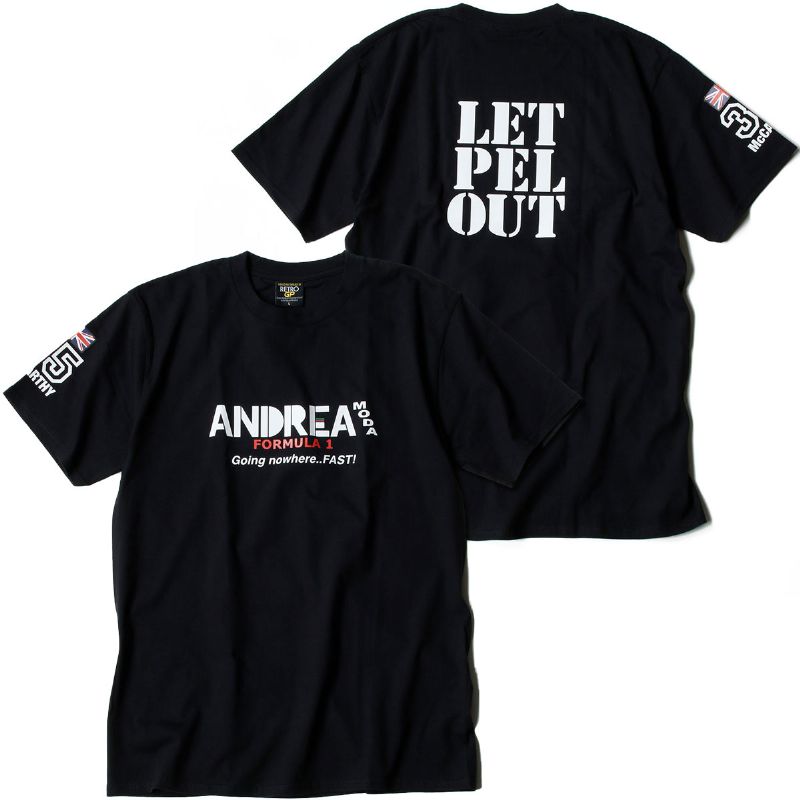 Tシャツ レトロフォーミュラー1 ANDREA MODA T-shirt 02 モータースポーツ ウェア RETRO FORMULA 1