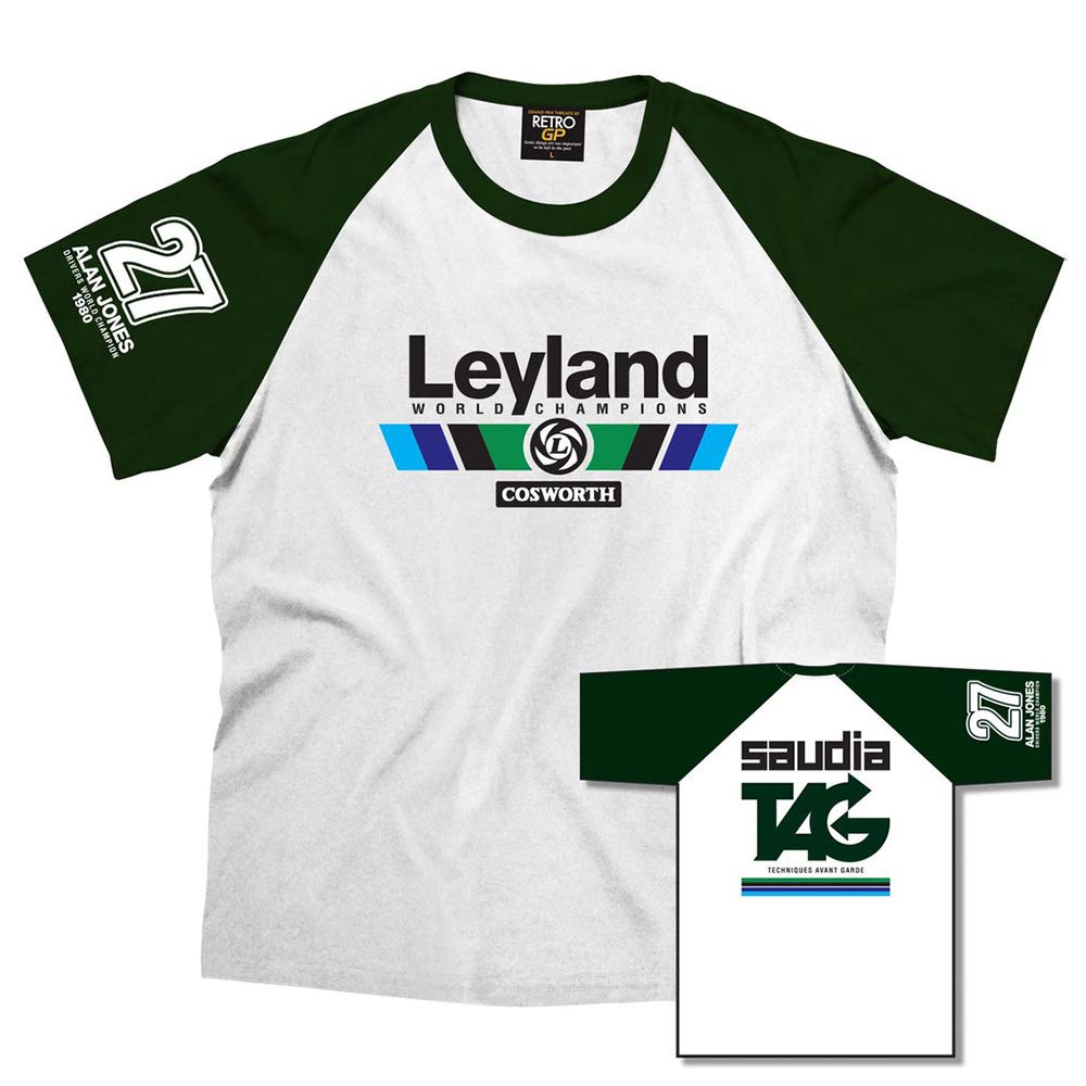 Tシャツ レトロフォーミュラー1 LEYLAND WILLIAMS T-shirt モータースポーツ ウェア RETRO FORMULA 1